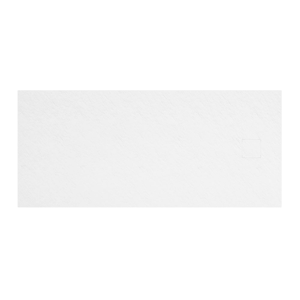 Piatto doccia 80x180 cm colore bianco effetto pietra | Samos