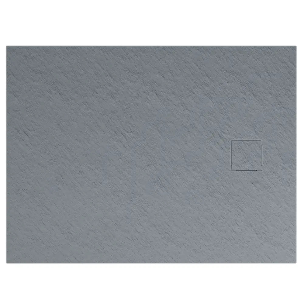Piatto doccia 80x120 cm colore grigio effetto pietra | Samos