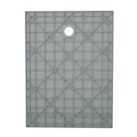 Piatto doccia 70x100 cm colore grigio effetto pietra | Samos