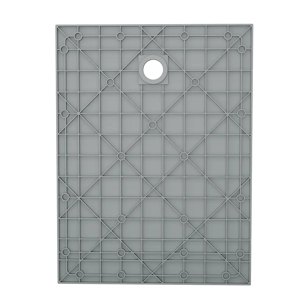 Piatto doccia 80x120 cm colore grigio effetto pietra | Samos