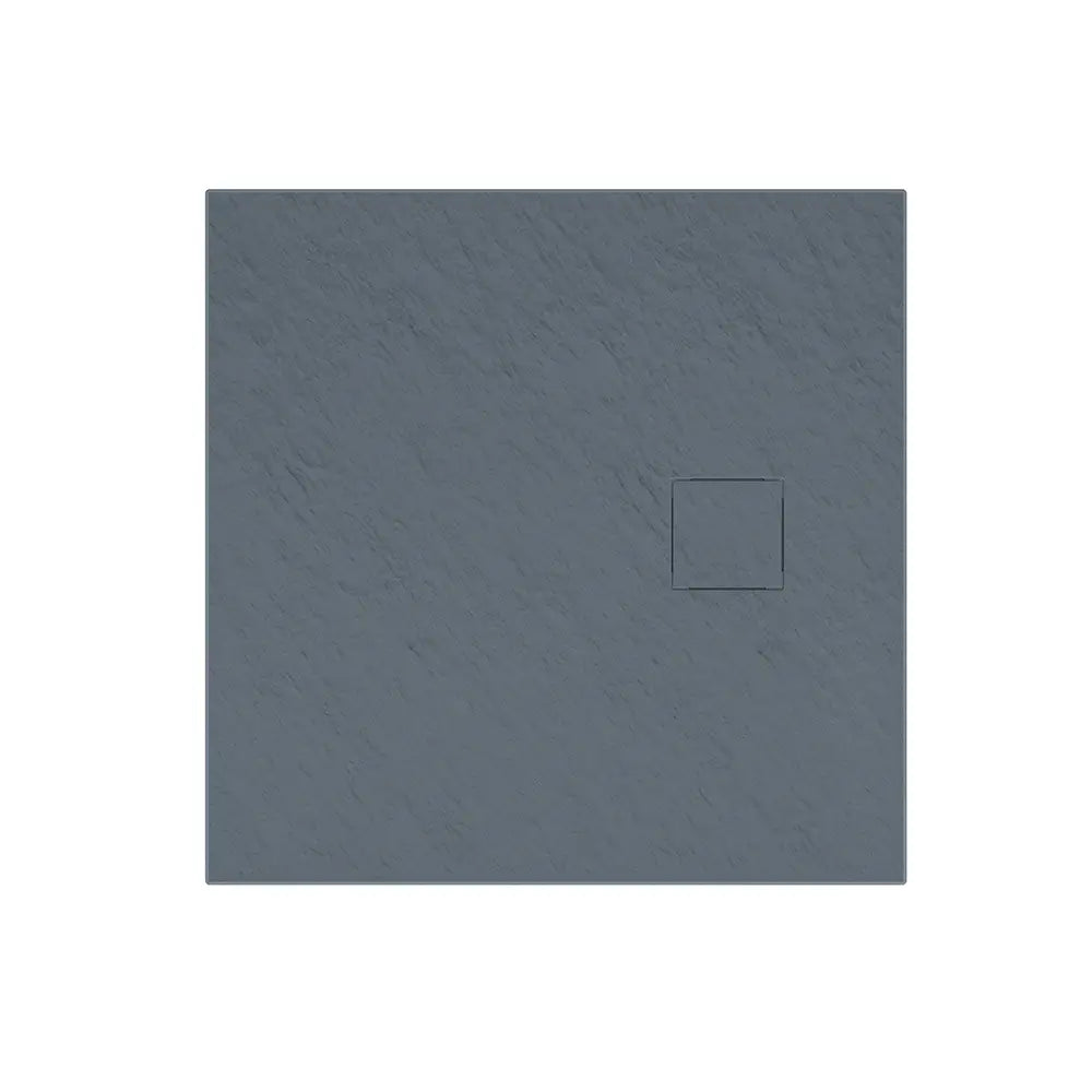 Piatto doccia 90x90 cm colore grigio effetto pietra | Samos