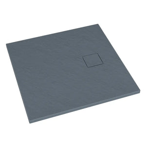 Piatto doccia 90x90 cm colore grigio effetto pietra | Samos