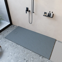 Piatto doccia 80x170 cm colore grigio effetto pietra | Samos