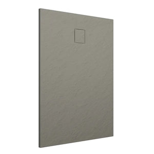 Piatto doccia 90x140 cm colore marrone effetto pietra | Samos