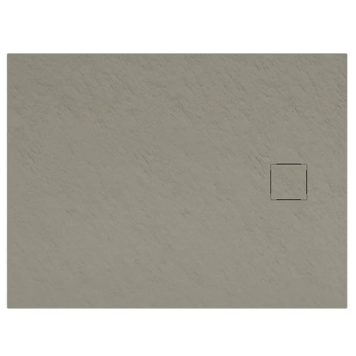 Piatto doccia 80x150 cm colore marrone effetto pietra | Samos
