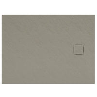 Piatto doccia 70x140 cm colore marrone effetto pietra | Samos