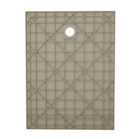 Piatto doccia 80x110 cm colore marrone effetto pietra | Samos