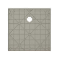 Piatto doccia 80x80 cm colore marrone effetto pietra | Samos