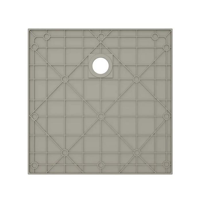 Piatto doccia 80x80 cm colore marrone effetto pietra | Samos