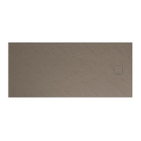 Piatto doccia 70x170 cm colore marrone effetto pietra | Samos