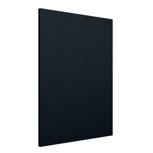 Piatto doccia 80x110 cm colore nero effetto pietra | Samos