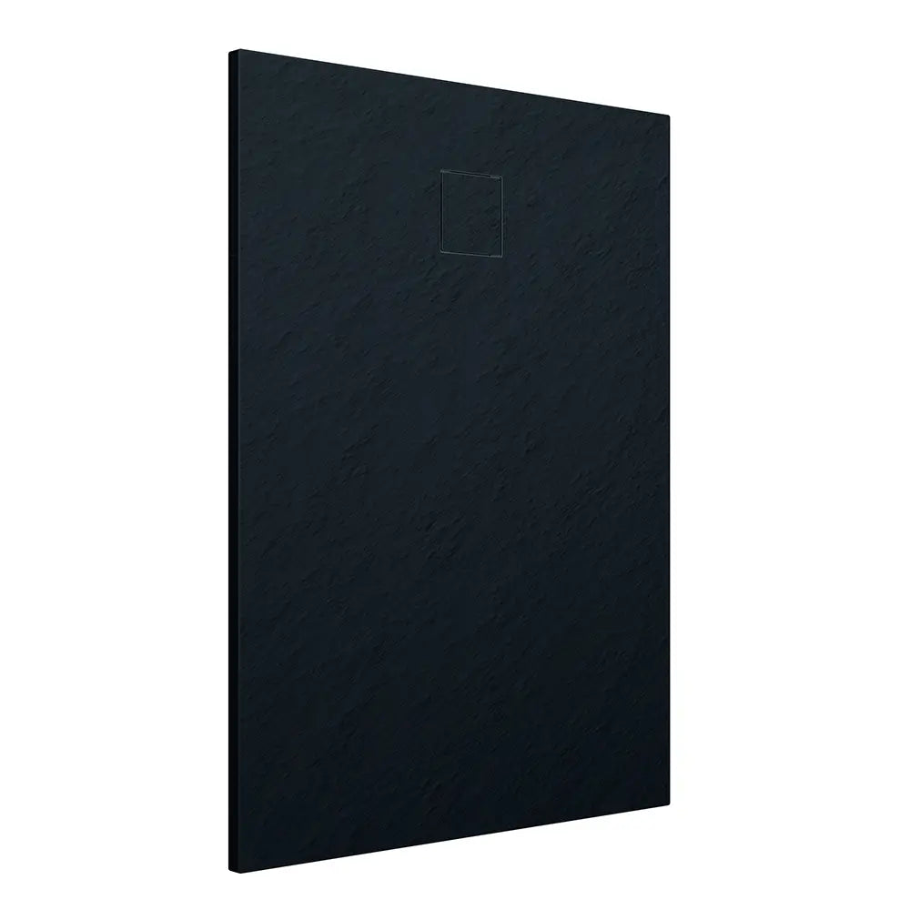 Piatto doccia 70x90 cm colore nero effetto pietra | Samos