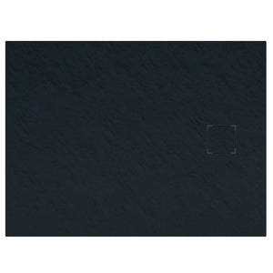 Piatto doccia 70x120 cm colore nero effetto pietra | Samos
