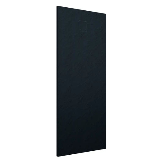 Piatto doccia 90x160 cm colore nero effetto pietra | Samos