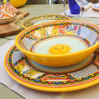 Piatto Fondo in Melamina da 20 cm Santa Rosalia