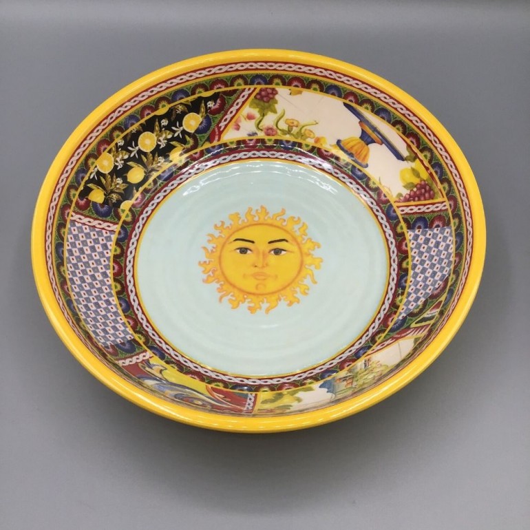 Piatto Fondo in Melamina da 20 cm Santa Rosalia