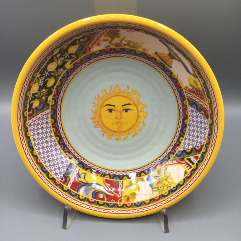 Piatto Fondo in Melamina da 20 cm Santa Rosalia