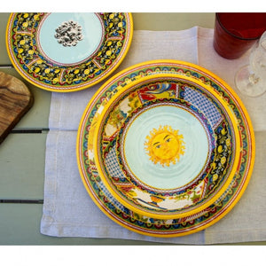 Piatto Fondo in Melamina da 20 cm Santa Rosalia