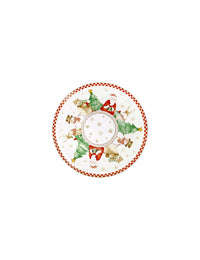 PIATTO PANETTONE RACCONTI PORCELLANA