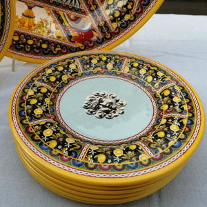 Piatto per Dolce in Melamina da 23 cm Santa Rosalia