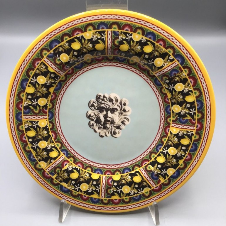 Piatto per Dolce in Melamina da 23 cm Santa Rosalia