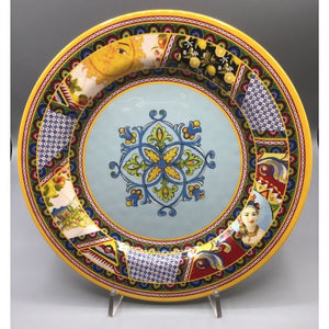 Piatto Piano in Melamina da 28 cm Santa Rosalia