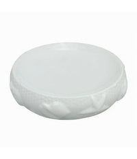 Piatto Piattino Porta Sapone Arredo Per Bagno Bianca Decorata Stile Marino 79283         