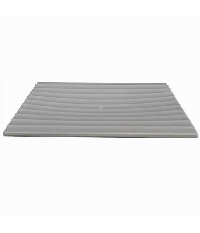 Piatto Piattino Porta Sapone Saponetta Arredo Bagno Grigio Decoro Plissè 59091         