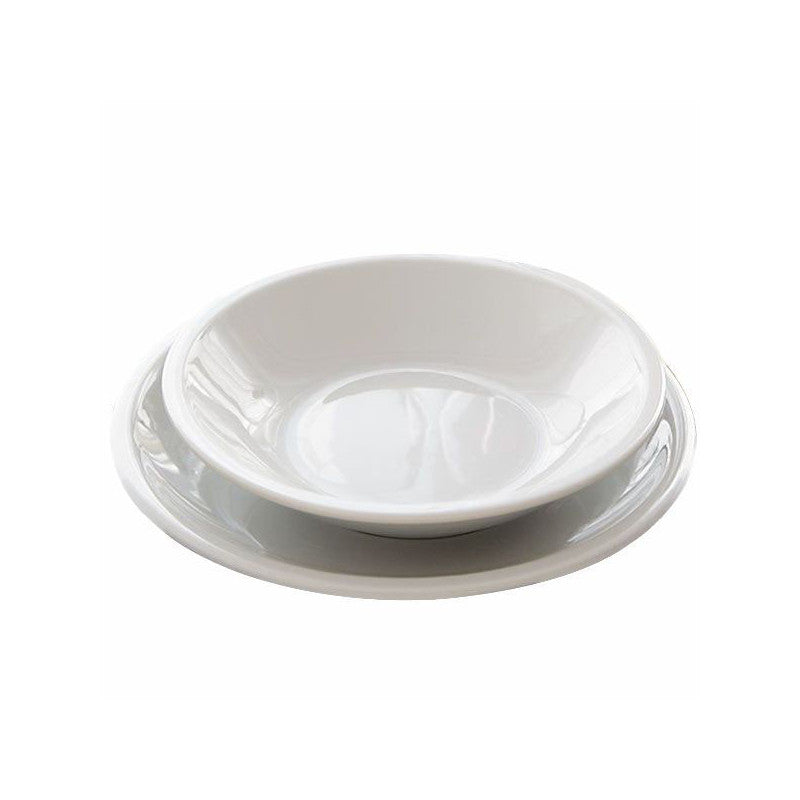 Piatto Porcellana Fondo Cm 20,5 Roma Saturnia