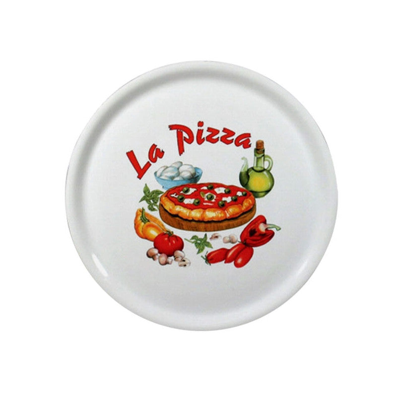 Piatto Porcellana Pizza X26 Cm 31 Napoli Saturnia