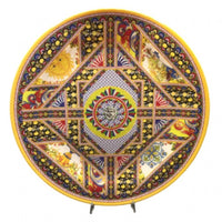 Piatto Tondo da Portata in Melamina da 46 cm Santa Rosalia