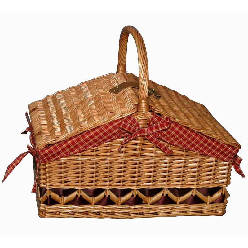 Pic-nic fascia bordeaux cm 50x34h18/28/44