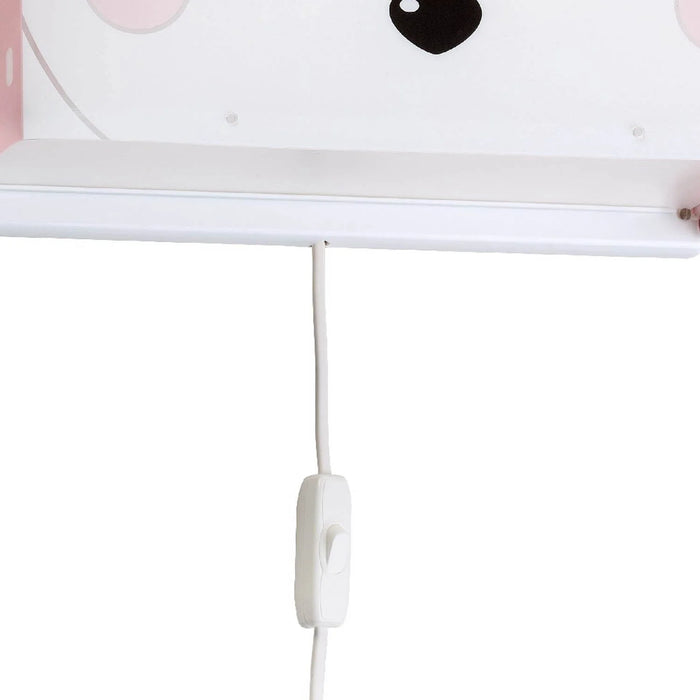 LÚZETE - PICCOLA VOLPE E27 LAMPADA DA PARETE PER BAMBINI