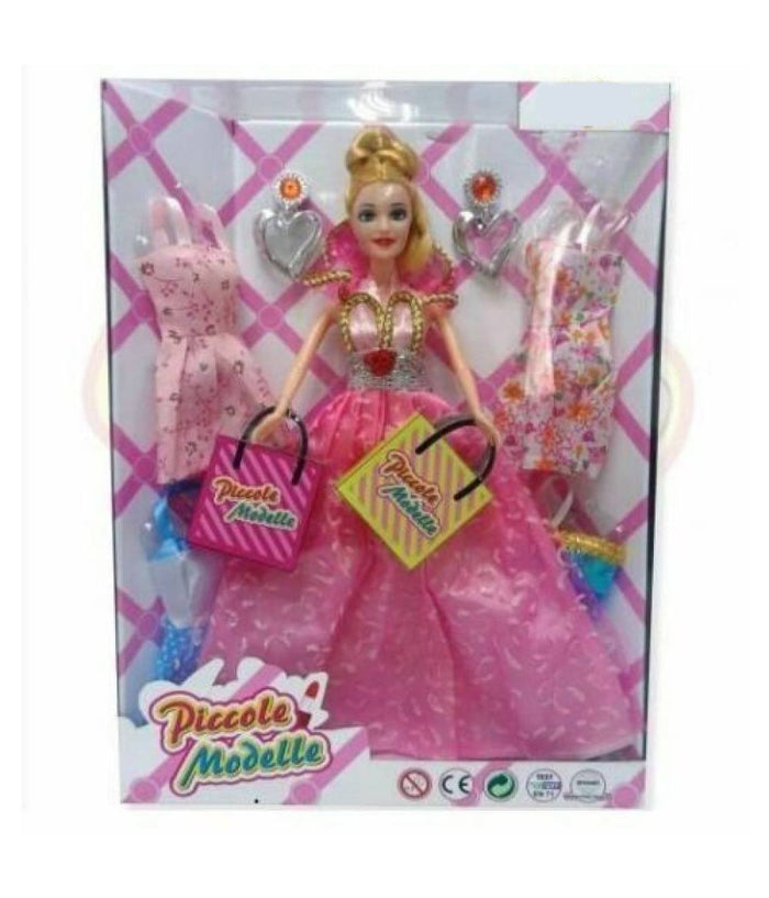 Piccole Modelle Bambola Con Accessori Vestiti Giocattolo Gioco Bambina         