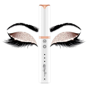 Trade Shop - Piegaciglia Elettrico Riscaldato Ricaricabile Usb Trucco Portatile Bellezza Make Up -        