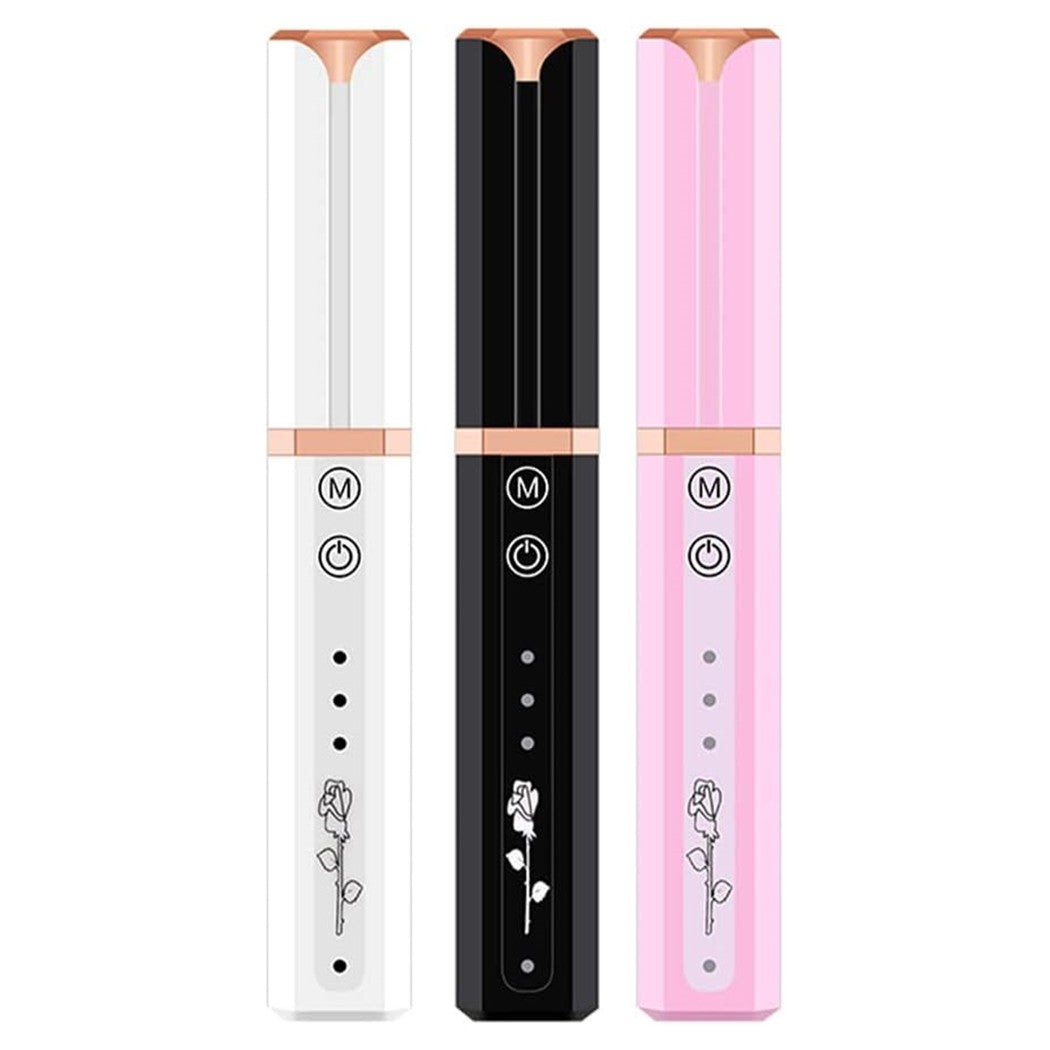 Trade Shop - Piegaciglia Elettrico Riscaldato Ricaricabile Usb Trucco Portatile Bellezza Make Up -        