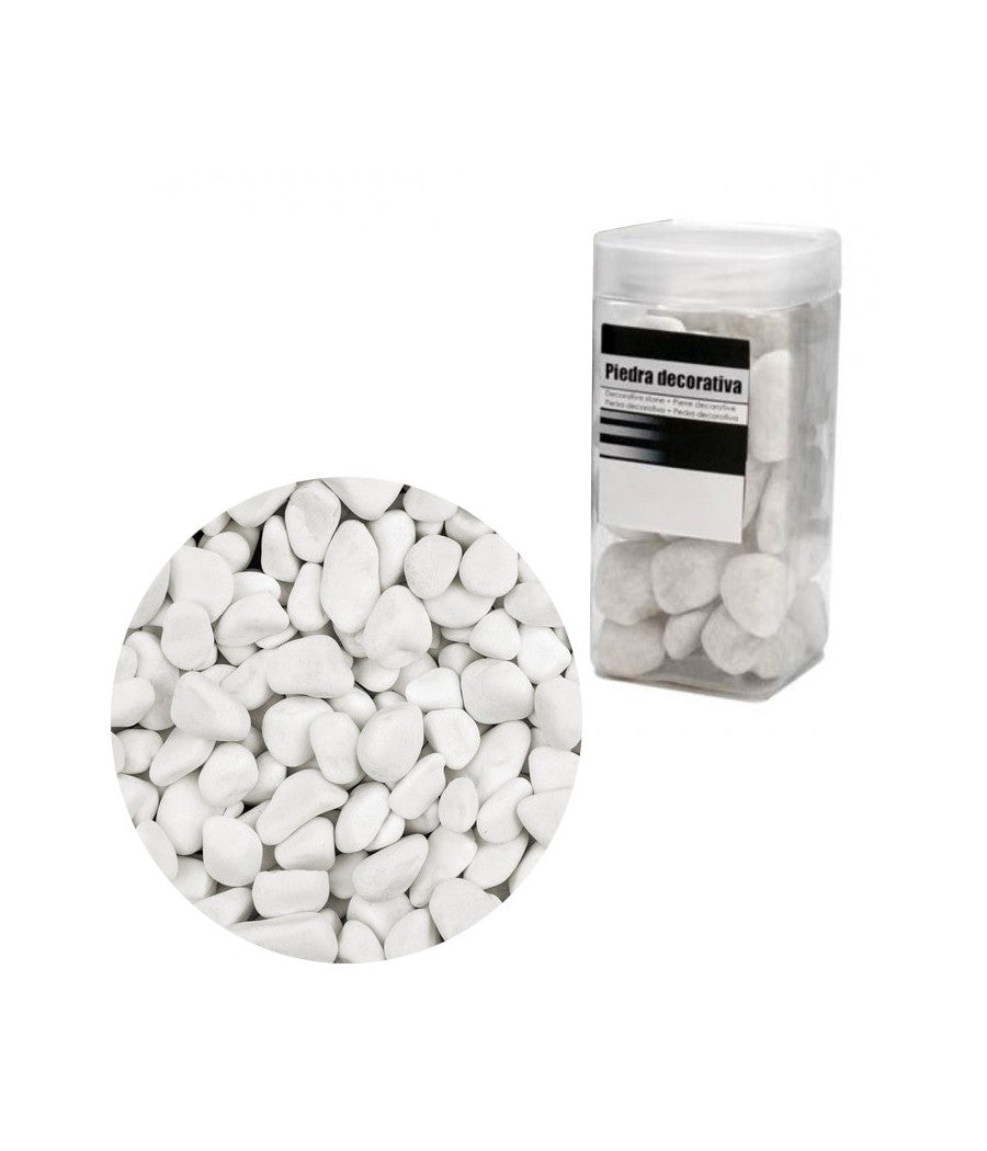 Pietre Ciottoli Sassi Bianco Decorazione Acquario Accessori Fondale Giardino         