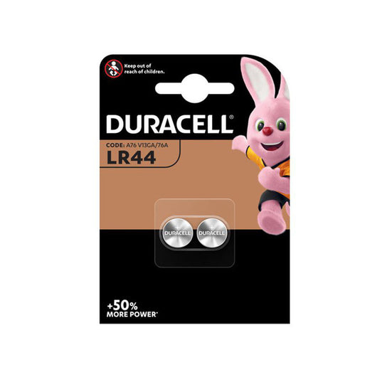 Pila Bottone Alkalina Pz 2 1,5Vlr44 Duracell