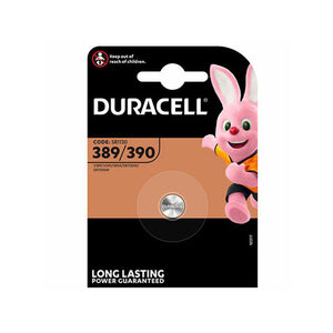 Pila Bottone Ossido Argento D389/D390 Duracell