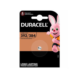 Pila Bottone Ossido Argento D392/D384 Duracell