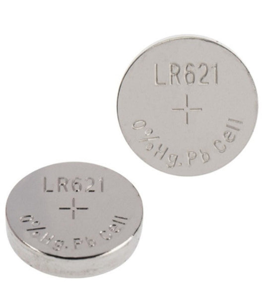 Pile Alkaline Lr621/g1 1.5v 12mah Batterie Bottone Telecomandi Orologi Maxtech         