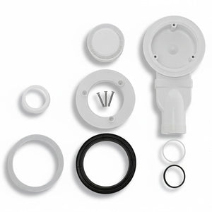 Piletta di scarico per piatti doccia slim con coperchio ispezionabile