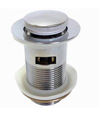 Piletta Di Scarico Universale 1/4" Lavandino Pop-up Tappo A Pressione 85mm 59600         