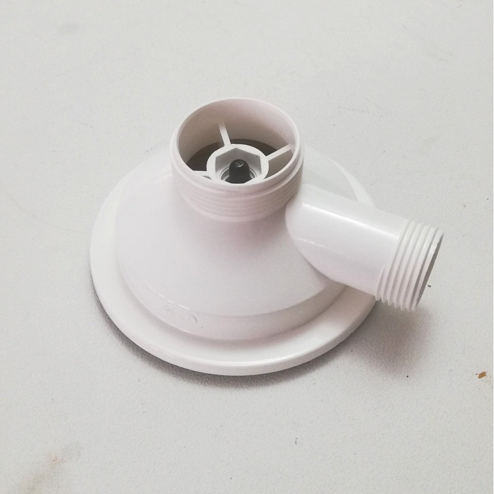 Piletta pilettone con troppo pieno da 90mm raccordo da 1+1/2