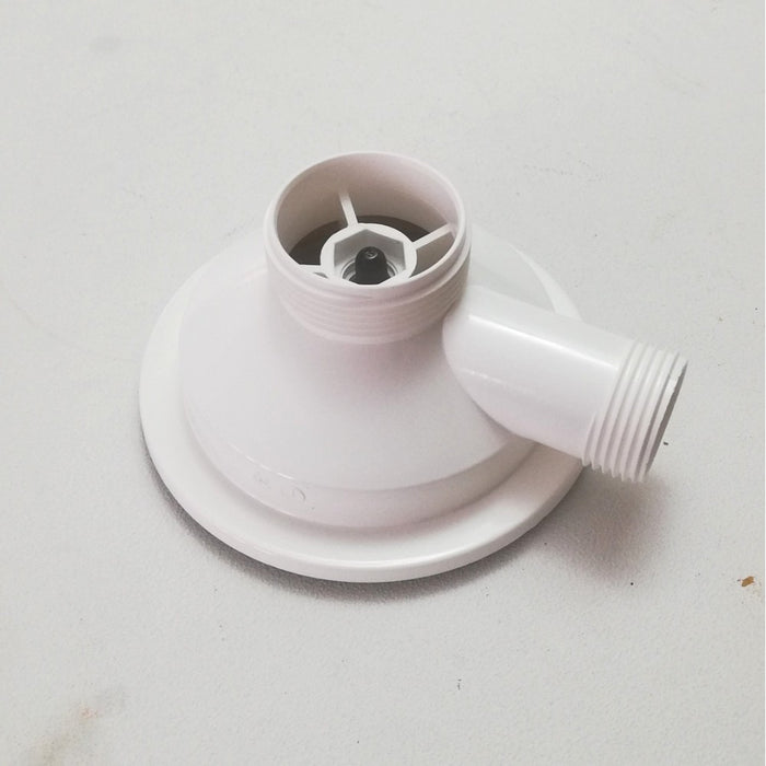 Piletta pilettone con troppo pieno da 90mm raccordo da 1+1/2