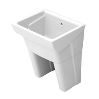 Pilozzo lavatoio 60x50 cm da appoggio in ceramica modello Messico