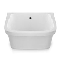 Pilozzo lavatoio 60x50 cm in ceramica da installare in appoggio