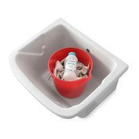 Pilozzo lavatoio 60x50 cm in ceramica da installare in appoggio