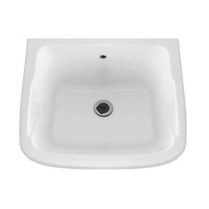 Pilozzo lavatoio 60x50 cm in ceramica da installare in appoggio