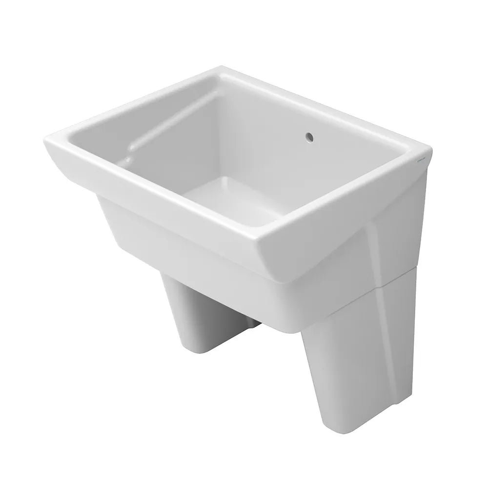 Pilozzo lavatoio 75x61 cm da appoggio in ceramica modello Messico